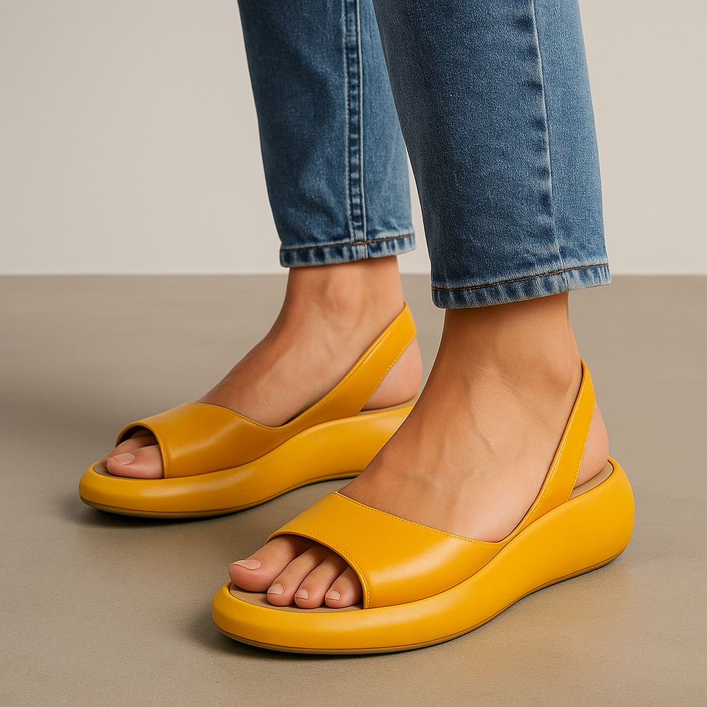 LÉA & CAMILLE | SANDALES À BOUT OUVERT POUR FEMMES