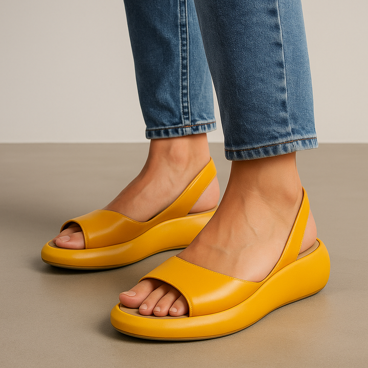 LÉA & CAMILLE | SANDALES À BOUT OUVERT POUR FEMMES