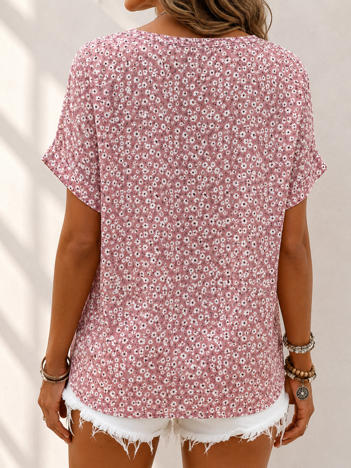 LÉA ET CAMILLE PARIS | BLOUSE FLORALE CHIC POUR FEMME