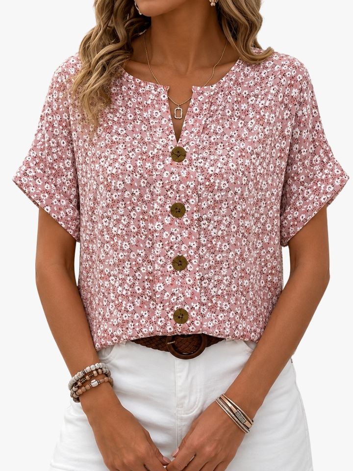 LÉA ET CAMILLE PARIS | BLOUSE FLORALE CHIC POUR FEMME