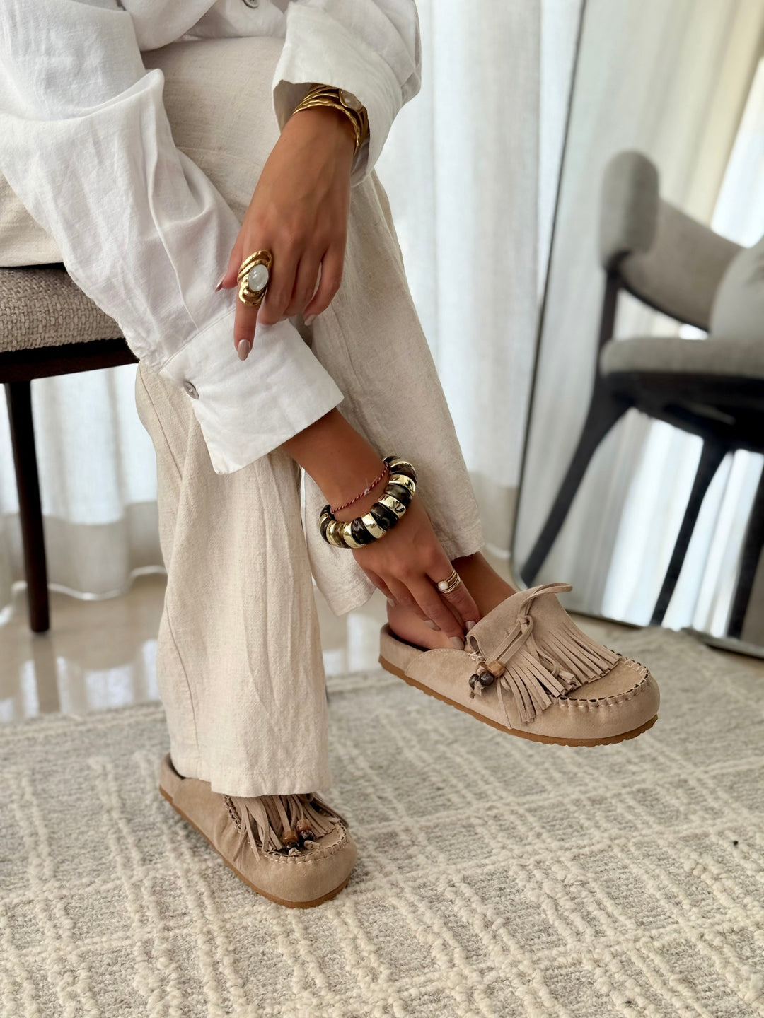 Sabrina™ | Mules Bohèmes Élégantes